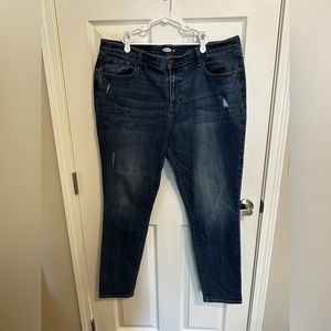 Old Navy Curvy 16 Skinny Jeans